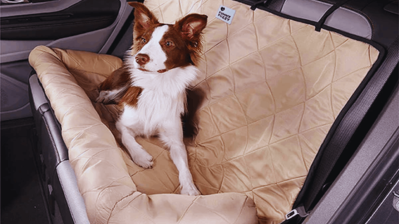 How to Keep Your Dog Comfortable With a Deluxe Faux Leather Car Seat Booster Bed