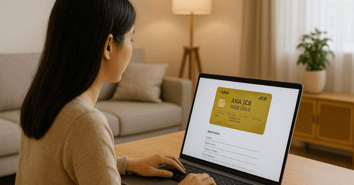 ANA JCBワイドゴールドカードの申し込み方法